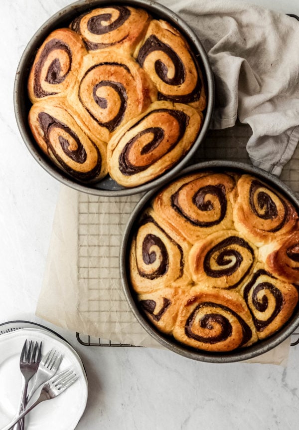 Chocolate Cheesecake Rolls