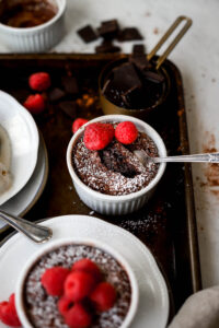 Flourless Molten Chocolate Cakes Flourless Molten Chocolate Cakes