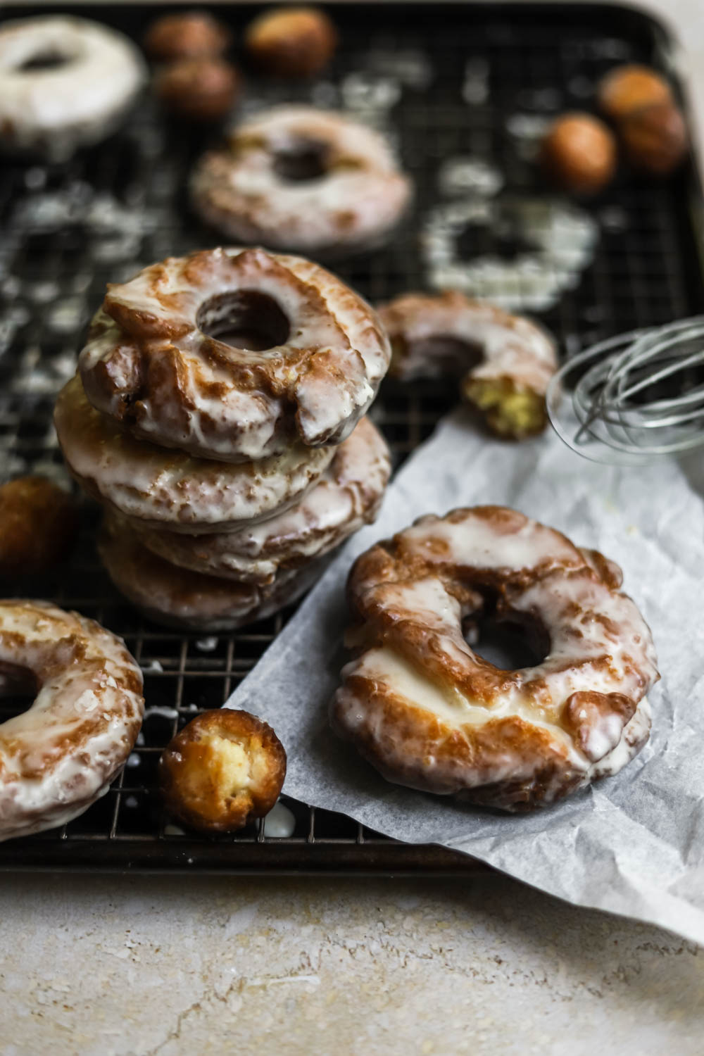 Old Fashioned Sour Cream Doughnuts